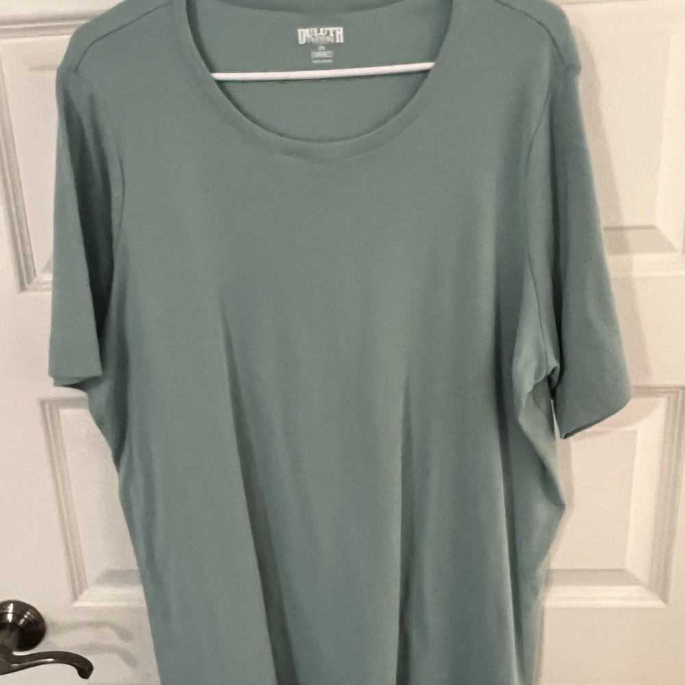 Duluth Trading Co Soft Sage Short Sleeve Tee